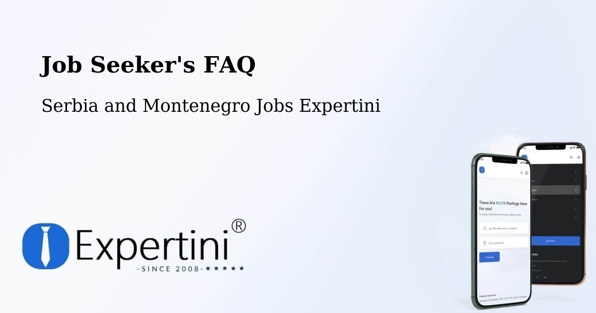 Job Seeker FAQ – Tottenham - Serbia and Montenegro Jobs Expertini