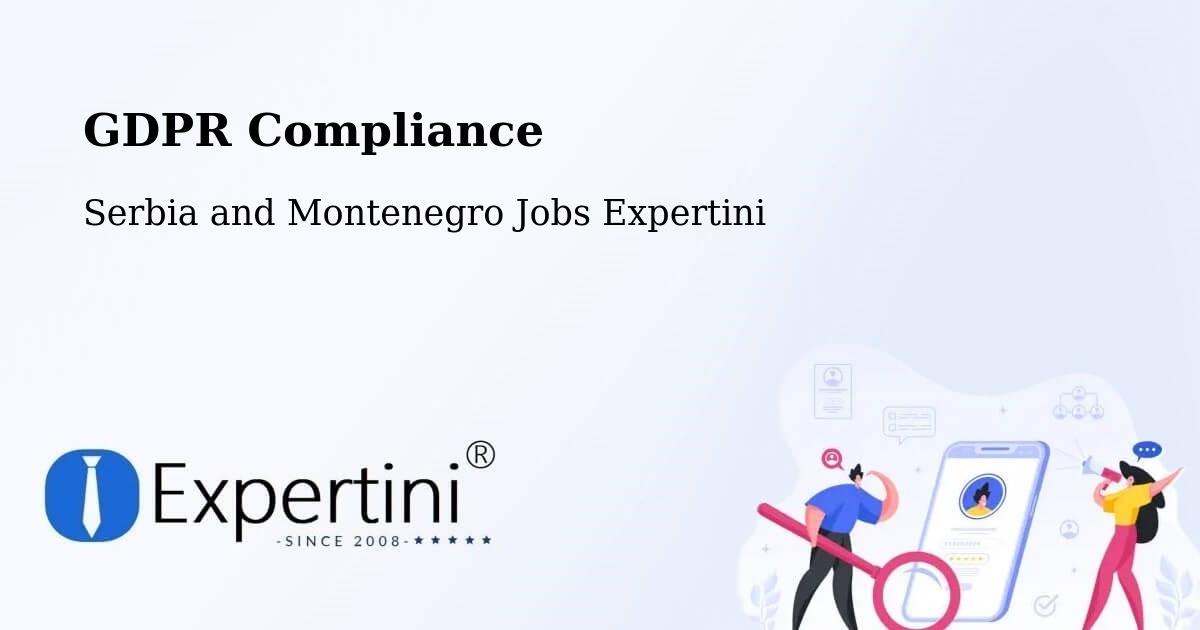 EU GDPR Compliance Statement – Tottenham - Serbia and Montenegro Jobs Expertini