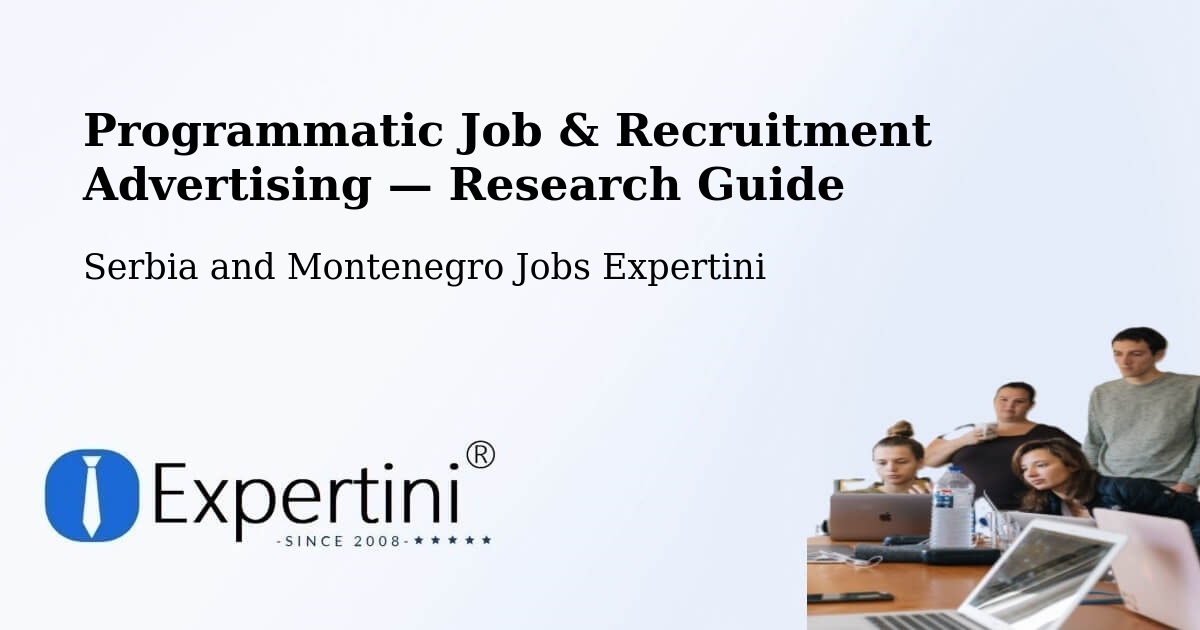 Programmatic Job & Recruitment Advertising — Research Guide – Tottenham